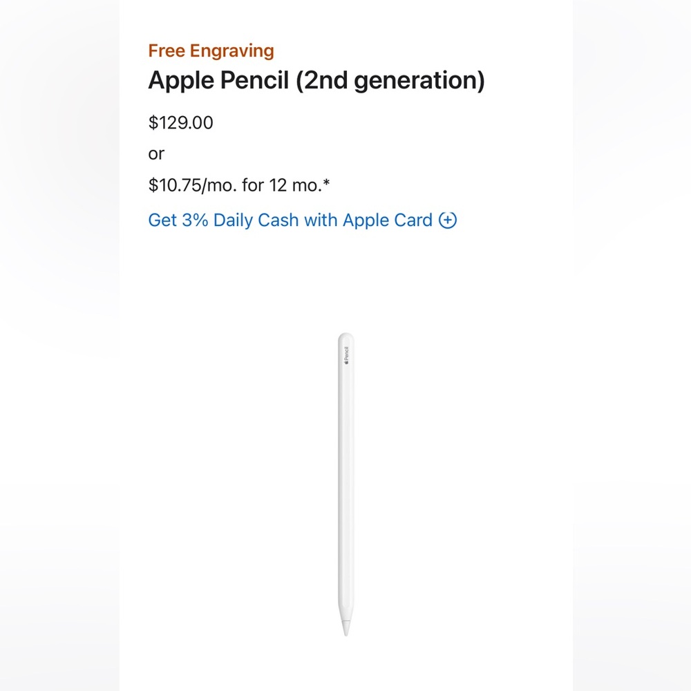 Apple Pencil 2nd Generation - Picture 8 of 8